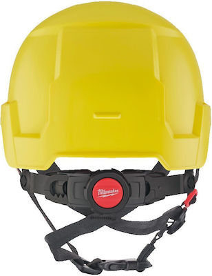 Milwaukee 4932479253 Κράνος Baustelle nicht belüftet Gelb