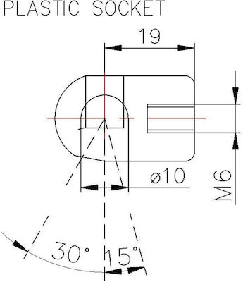 Fa Krosno Car Trunk Shock for Opel Vectra με Αεροτομή 200.