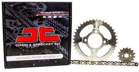 JT Sprockets Kette & Ritzel-Kit (14-40-428) für Yamaha Crypton S 115