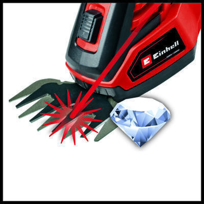 Einhell GE-CG 18/100 Li Solo Hedge Trimmer Battery 18V Telescopic with Blade 20cm 3410310