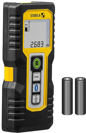 Stabila Μέτρο Laser LD 250 BT Bluetooth με Εύρος Μέτρησης 0.2m-50m