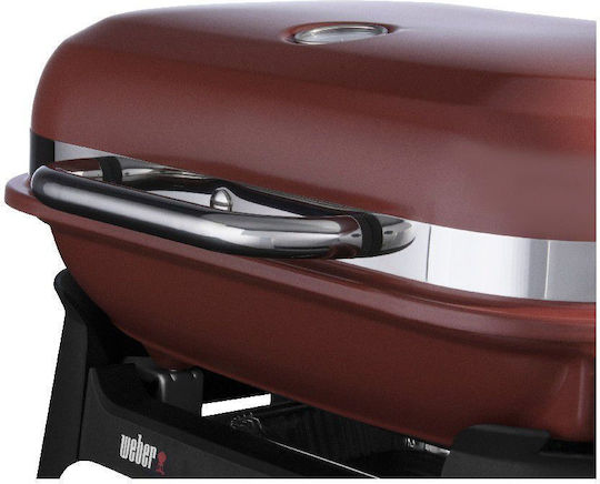 Weber Lumin Compact 1000 Tabletop Electric Grill Grill 2200W with Lid and Adjustable Thermostat 43cmx28.5cmcm