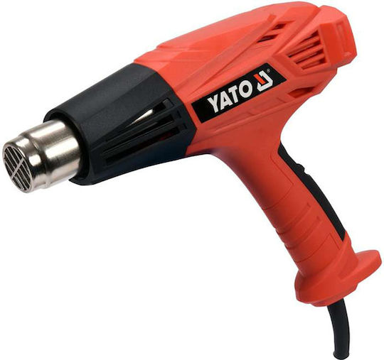 Yato YT-82294 Πιστόλι Θερμού Αέρα 2000W με Ρύθμιση Θερμοκρασίας εως και 600°C