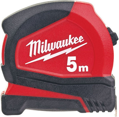 Milwaukee Compact Pro Tape Maßband mit automatischem Rücklauf 19mm x 5m