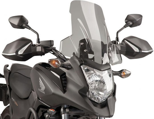 Puig Προστατευτικές Χούφτες Μηχανής για Honda NC700X / NC750X / NC750S Μαύρο Ματ σε Μαύρο χρώμα