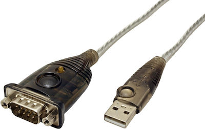 Aten Kabel USB-A zu RS232 9-poliger Stecker 1m (UC232A1-AT) 1Stück