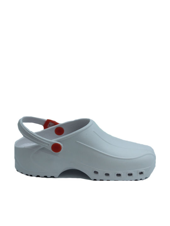 Gima Gim Anatomic White Clogs