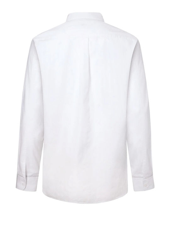 Pepe Jeans Lisselton Denim Shirt White