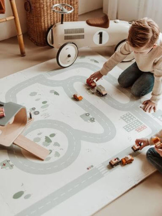 Play&go Interaktives Kinder-Bodenpuzzle mit Straßen 6 Teile