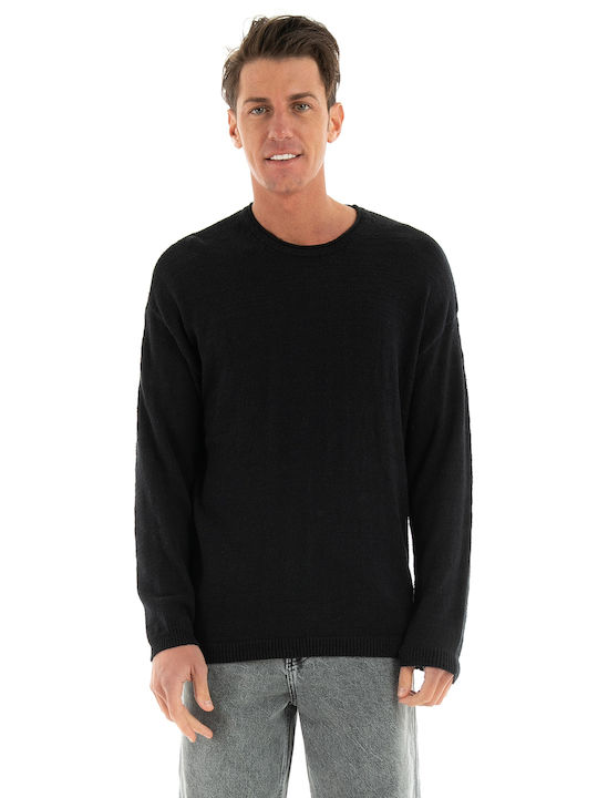 Gabba Arc Cape 10238 Men's Long Sleeve Sweater Black