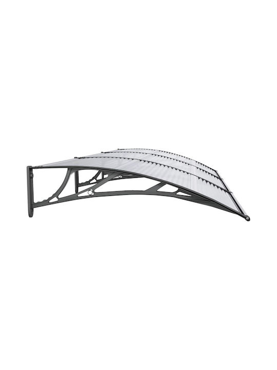 vidaXL Πολυκαρβονικό Στέγαστρο Π300xΒ100cm
