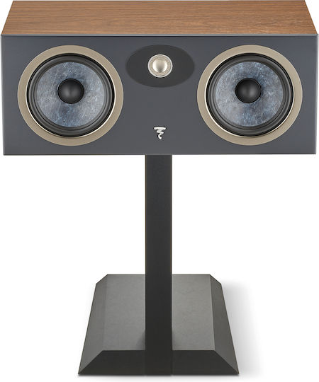 Focal Theva Center FOAESFO1CC0O400 Hi-Fi Speaker Central 200W 2 No of Drivers W53xD26xH21.2cm. Dark Wood