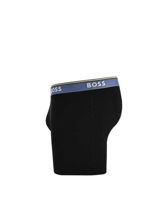 Hugo Boss Ανδρικά Μποξεράκια Μαύρα 3Pack