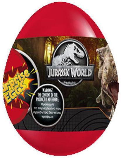 Διακάκης Αυγό Έκπληξη Jurassic World για 3+ Ετών (Διάφορα Σχέδια)