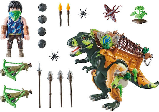 Playmobil Dino Rise T-Rex & Explorer για 5-10 ετών
