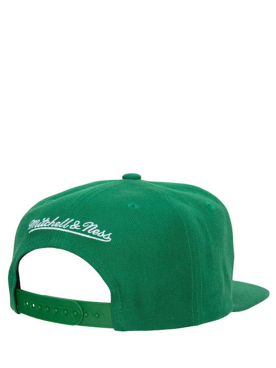 Mitchell & Ness Team Ground 2.0 Snapback Hat Boston Celtics HHSS3256