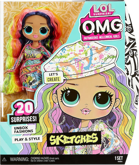 MGA Entertainment OMG Core Series 6 Кукла L.O.L Изненада за 4++ Години 25см.