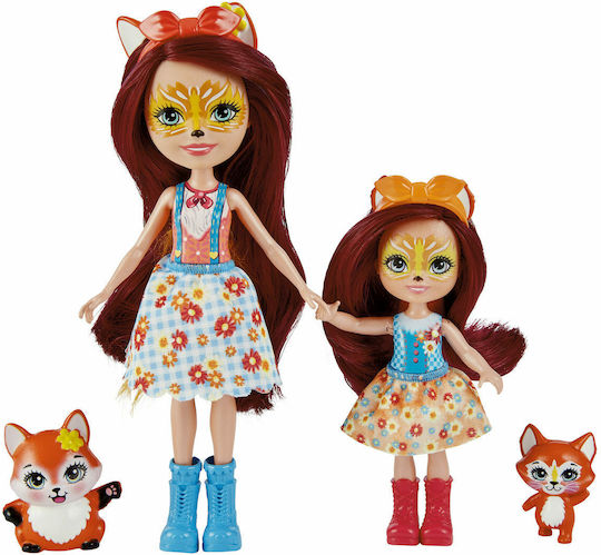 Mattel Felicity Fox, Flick Feana Fox & Mixte Кукла за 4+ години+ години 15см.