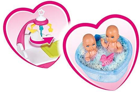 Simba Steffi Love Welcome Twins Doll Set for 3+ years+ Years 29cm