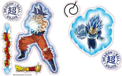 Abysse Stickers Dragon Ball Super - Goku & Vegeta