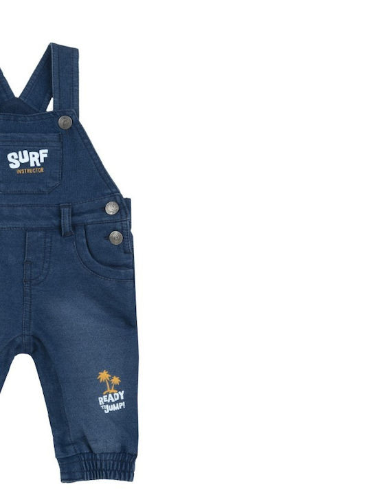 Chicco Pantaloni copii din denim Albastru