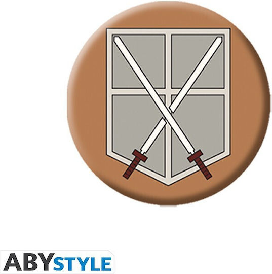 Abysse Concurs Attack On Titan 6buc Pachet de ecusoane