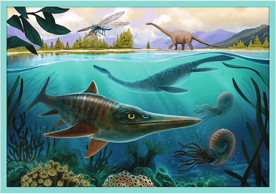 Kids Puzzle Dinosaurs for 4+ years old+ Years 329pcs Trefl