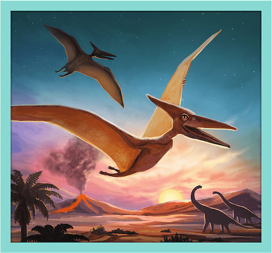 Kids Puzzle Dinosaurs for 4+ years old+ Years 329pcs Trefl