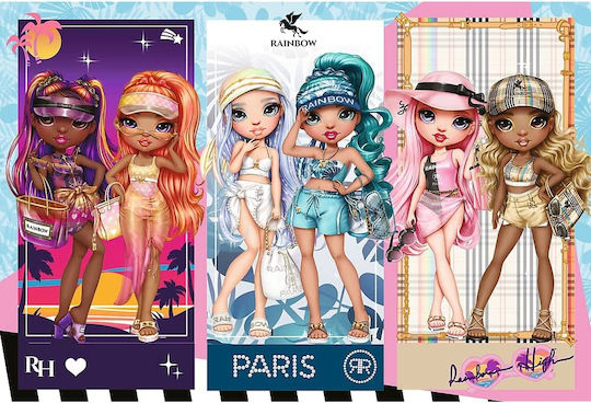 Puzzle pentru Copii Rainbow High pentru 5+ Ani 100buc Trefl