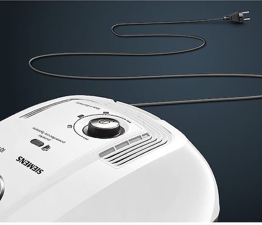 Siemens Iq300 Aspirator 600W cu sac 4lt Albă