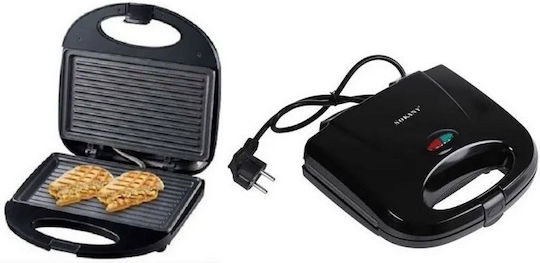 Sokany Τοστιέρα για 2 Τοστ 750W Μαύρη