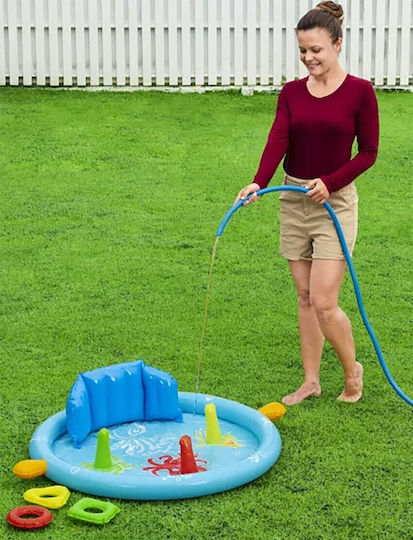 Bestway Piscină Rotundă Pentru Copii 31lt Gonflabilă 115x76cm Galbenă