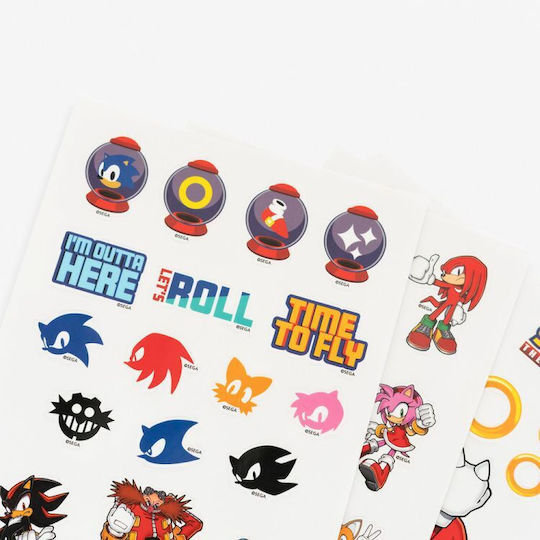 Grupo Erik Αυτοκόλλητα Sonic The Hedgehog 56τμχ