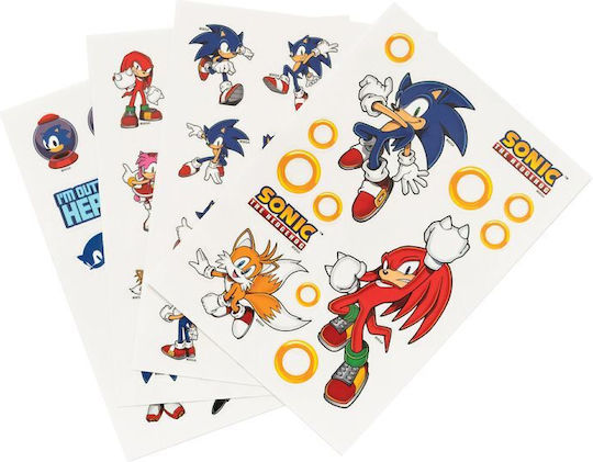 Grupo Erik Αυτοκόλλητα Sonic The Hedgehog 56τμχ