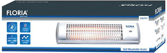 Zilan Floria Quartz Wall-Mounted Heater 1200W