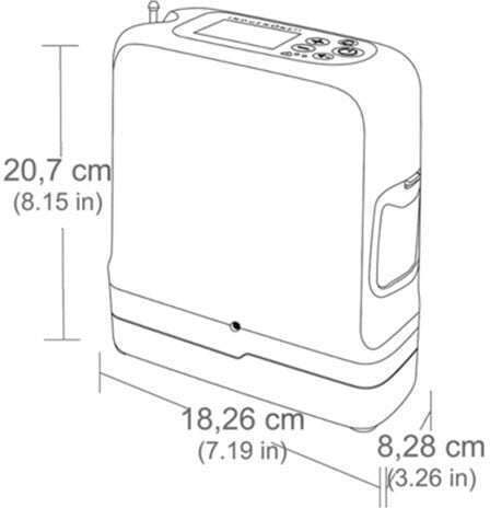 Inogen Rove 6 8 Στοιχείων Φορητός Συμπυκνωτής Οξυγόνου