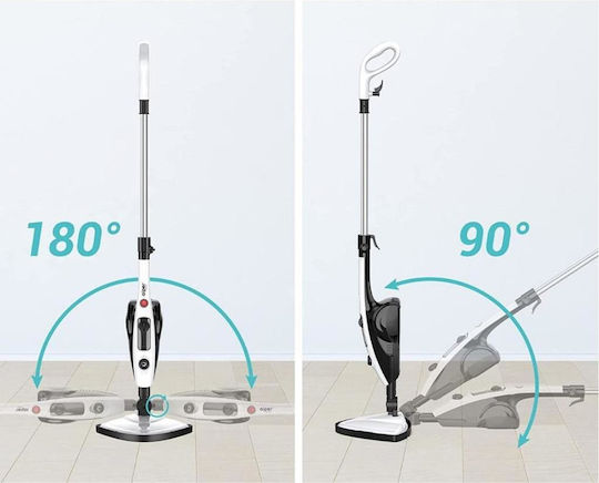 Hausberg Steam Cleaner 1bar with Stick Handle