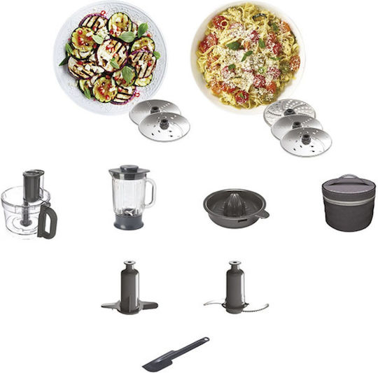 Kenwood Multipro Express Weigh+ Procesor alimentar multifuncțional 1000W cu vas 3lt Gri