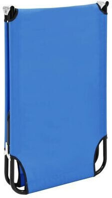 Pat Pliant/Randjo De Campanie Single Albastru 190x60x26cm