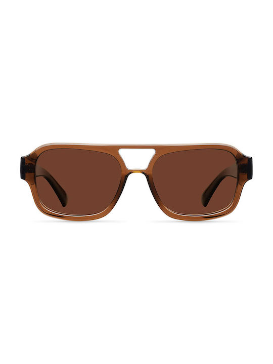 Meller Shipo Sonnenbrillen mit Red Brown Kakao Rahmen und Braun Linse SP-REDBROWNKAKAO