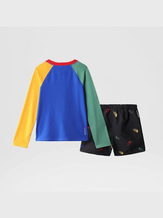 The North Face Kids Set with Shorts Summer 2pcs Multicolour