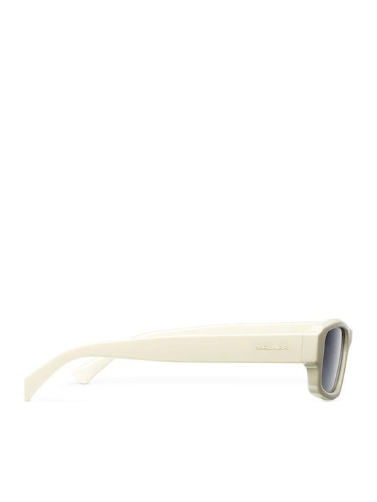 Meller Barack Unisex Sunglasses with Metal Frame Off White Carbon BC-OFFWHITECAR