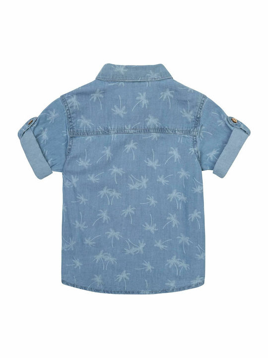 Set pentru copii cu pantaloni Vară 2buc Albastru
