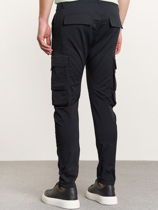 Edward Jeans Men's Trousers Cargo Black