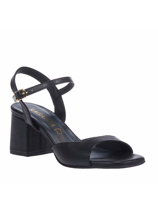 Ragazza Leather Women's Sandals Black