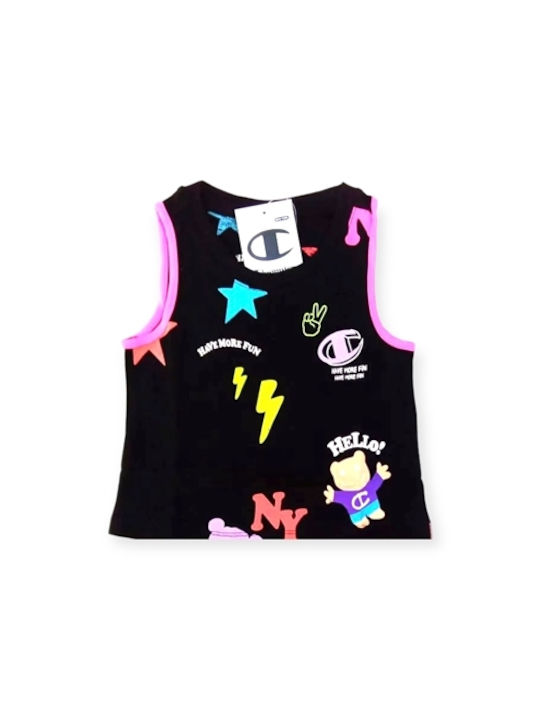 Champion Kids Set with Shorts Summer 2pcs Black