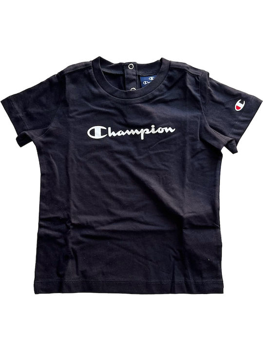 Champion Kinder Set mit Shorts Sommer 2Stück Schwarz