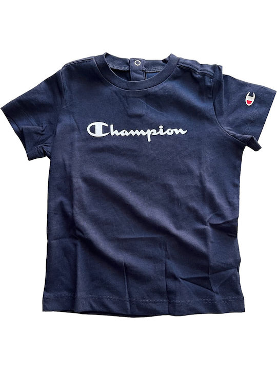 Champion Kids Set with Shorts Summer 2pcs Navy Blue