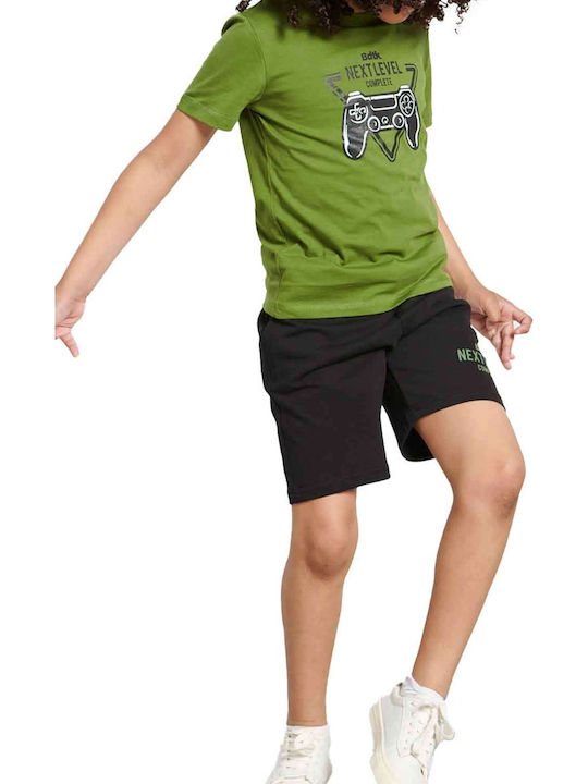 Kids' Set with Shorts Summer 2pcs Green