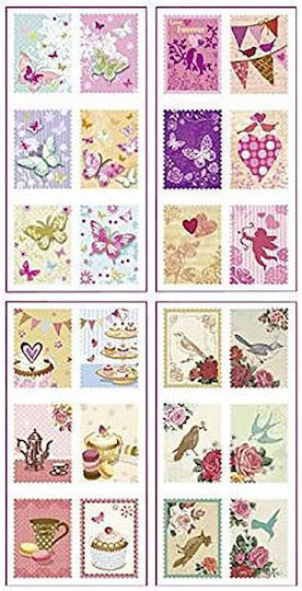 Folia Autocolante Romantic 72 Bucăți